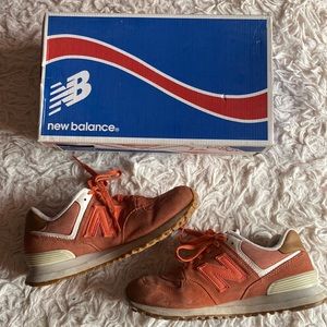 Woman’s Classic New Balance sneakers.
